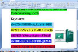 Kaspersky Anti Virus Internet Total Security